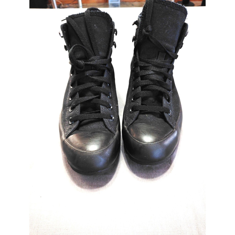 Converse Chuck Taylor All Star High Top Shoe Unisex 10 Triple Black Athletic - Picture 2 of 10